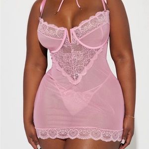 Baby Doll Chemise Set